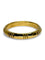 Bague 53.5 Tiffany & Co Atlas X - Alliance en or jaune 18K 58 Facettes 1207