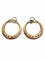 Boucles d'oreilles Boucles d'oreilles en or rose 18K serties de diamants 1,2 ct 58 Facettes