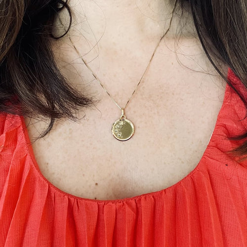 Médaille lierre Art Nouveau_portée.jpeg