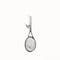 Pendentif Pendentif raquette de tennis en or blanc et diamant 58 Facettes