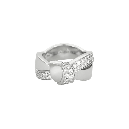 Bague 49 Chaumet Liens Séduction - Bague en or blanc 18k et diamants 58 Facettes 102