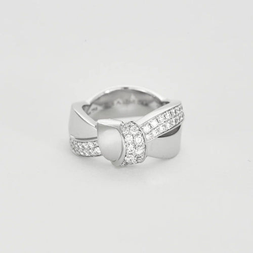 Bague 49 Chaumet Liens Séduction - Bague en or blanc 18k et diamants 58 Facettes 102