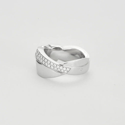 Bague 49 Chaumet Liens Séduction - Bague en or blanc 18k et diamants 58 Facettes 102