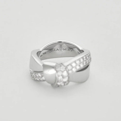 Bague 49 Chaumet Liens Séduction - Bague en or blanc 18k et diamants 58 Facettes 102