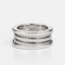 Bague 54 Bvlgari B.Zero1 - Bague en or blanc 18k et diamants 58 Facettes