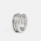 Bague 54 Bvlgari B.Zero1 - Bague en or blanc 18k et diamants 58 Facettes