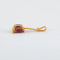 Pendentif Pendentif tourmaline rose en or jaune 18k et diamant 58 Facettes 2.157