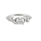 Bague 50 De Beers - Bague feuillage en platine 950 et diamants 58 Facettes 1.13209