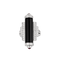 Bague 55 Bague style Art déco en or blanc 18k, diamants, onyx et rubis 58 Facettes Mac 30