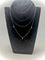 Collier La Brune et la Blonde 360° - Collier en or blanc 18K et 3 diamants 58 Facettes M8927
