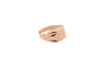 Bague 52 Chevalière en or jaune 18 carats, taille 52 58 Facettes