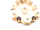 Pendentif Pendentif ancien en or jaune 750 avec perles et grenats 58 Facettes