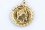 Pendentif Pendentif médaillon - Pièce 20 francs or Napoléon III 1867 58 Facettes PDNAPIIICC1388-1