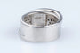 Bague 50 Bague 1,65 ct en or blanc, saphirs et diamants 58 Facettes BGADOC405-107
