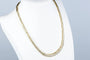 Collier Collier en or jaune 18 ct serti de diamants 58 Facettes CLDCC950