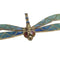 Broche Broche libellule en or jaune 18 carats et émail 58 Facettes GE12