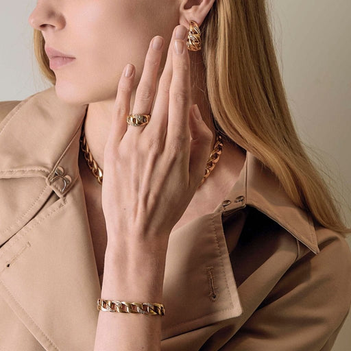 Bague 50.5 Cartier Bergame - Bague en or jaune et diamants 58 Facettes 58FC14-2