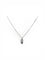 Collier Messika Move Uno - Collier en or blanc 18 carats et diamants 58 Facettes
