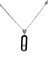 Collier Messika Move Uno - Collier en or blanc 18 carats et diamants 58 Facettes
