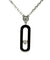 Collier Messika Move Uno - Collier en or blanc 18 carats et diamants 58 Facettes