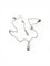 Collier Messika Move Uno - Collier en or blanc 18 carats et diamants 58 Facettes