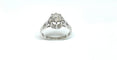 Bague 55 Solitaire - Bague en or blanc 18 carats et platine avec diamant 0,91 ct 58 Facettes