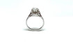 Bague 55 Solitaire - Bague en or blanc 18 carats et platine avec diamant 0,91 ct 58 Facettes