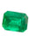Bague Émeraude de Colombie certifiée LFG - Pierre 3,19 carats rectangulaire 58 Facettes