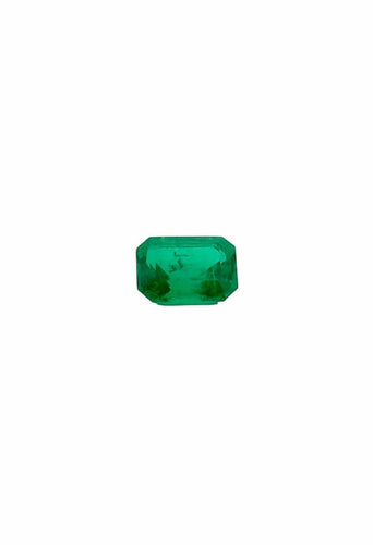 Bague Émeraude de Colombie certifiée LFG - Pierre 3,19 carats rectangulaire 58 Facettes
