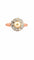 Bague 58 Bague ancienne en or rose 18 carats avec perle et diamants 58 Facettes
