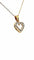 Collier Chaîne et pendentif cœur - Collier en or jaune 18 carats et diamants 58 Facettes