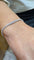 Bracelet Bracelet tennis rivière de diamants en or blanc 18 carats 58 Facettes