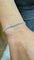 Bracelet Bracelet tennis rivière de diamants en or blanc 18 carats 58 Facettes