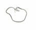 Bracelet Bracelet tennis rivière de diamants en or blanc 18 carats 58 Facettes