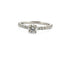 Bague 53 Cartier - Solitaire en platine 950 avec diamants 58 Facettes