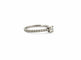 Bague 53 Cartier - Solitaire en platine 950 avec diamants 58 Facettes