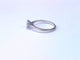 Bague 57 Bague solitaire en or blanc 18k et diamant 0,85 ct 58 Facettes SOLO.0.85ct-