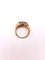 Bague 50 Bague jonc en or jaune 18K pavée de saphirs 58 Facettes GG19-PAV.S