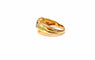 Bague 55 Bague jonc - Saphir 1,42 ct en or jaune 18K et diamants 58 Facettes BAG.GG26.SAP.JON