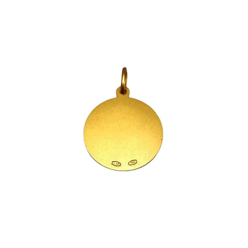 Pendentif Médaille Vierge - Pendentif en or jaune 18K 58 Facettes Med.Vierge.1034