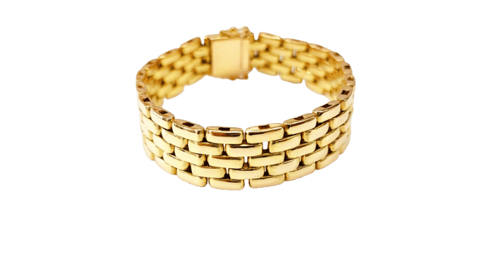 Bracelet Bracelet grain de riz en or jaune 18 carats 58 Facettes BRAC.RIZ.1267.2