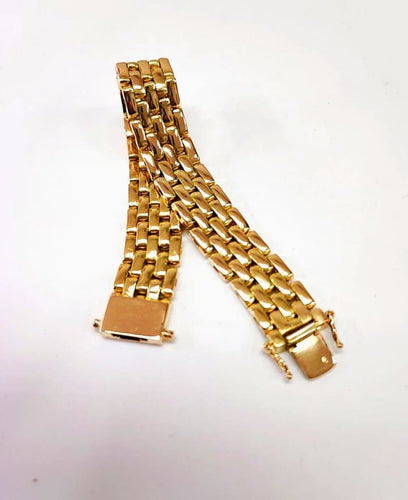 Bracelet Bracelet grain de riz en or jaune 18 carats 58 Facettes BRAC.RIZ.1267.2