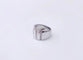 Bague 55 Bague jonc bandeau en or blanc 18K et diamants 58 Facettes BAG.TIGRE-1103