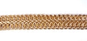 Bracelet Bracelet en or jaune 18 carats, maille anneaux entrelacés 58 Facettes BRA.sponge.263