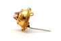Broche Napoléon III - Broche en or jaune, perles et diamant taille ancienne 58 Facettes 23289