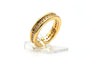 Bague 50 Bague contemporaine en or jaune 18 carats sertie de diamants 58 Facettes 23256