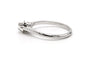Bague 54 Art Déco - Bague en or blanc 18 carats et diamant taille brillant 58 Facettes 23336