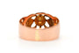 Bague 55 Art Déco - Bague en or jaune 18 carats sertie d’un diamant taille rose 58 Facettes B804
