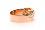 Bague 55 Art Déco - Bague en or jaune 18 carats sertie d’un diamant taille rose 58 Facettes B804