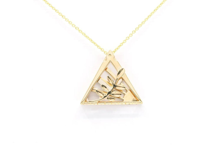 Pendentif Pendentif franc-maçon contemporain en or jaune 18 carats 58 Facettes B400